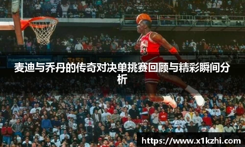 麦迪与乔丹的传奇对决单挑赛回顾与精彩瞬间分析